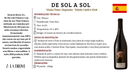 Vinho Tinto De Sol a Sol Velasco 2018