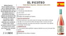 Vinho Rosé El Picoteo Rosado 2023