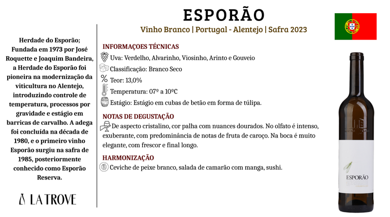 Vinho Branco Esporão Colheita 2023