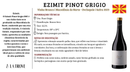 Vinho Branco Ezimit Pinot Grigio 2023