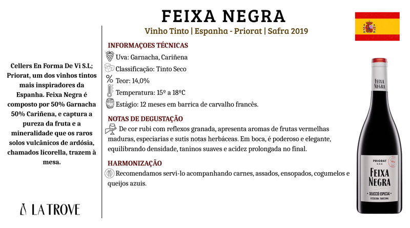 Vinho Tinto FEIXA NEGRA D.O. Seleccio Especial