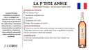 Vinho Rosé La P'tite Annie 2021