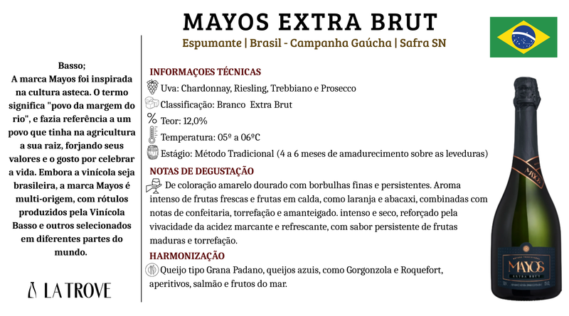 Espumante Mayos Extra Brut