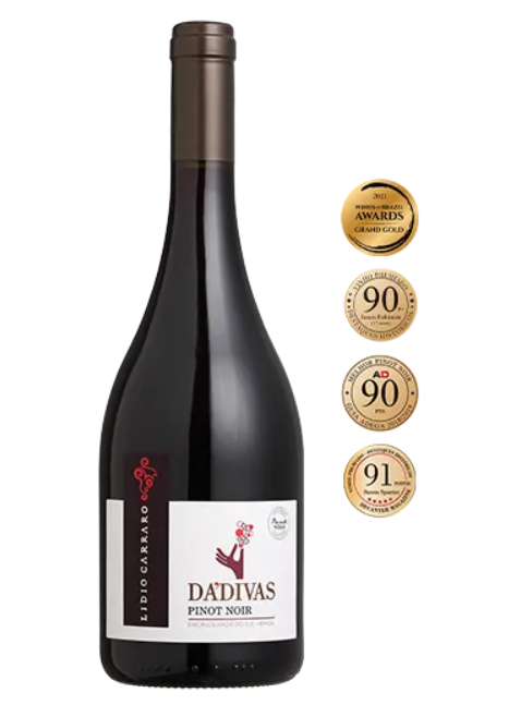 Vinho Tinto Lidio Carraro Dádivas Pinot Noir 2022