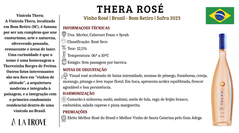 Vinho Rose Thera