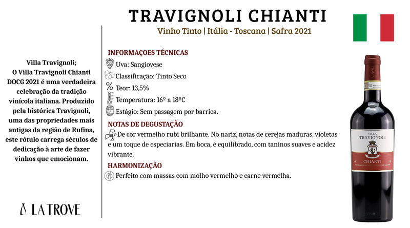Vinho tinto Villa Travignoli - Chianti DOCG 2021