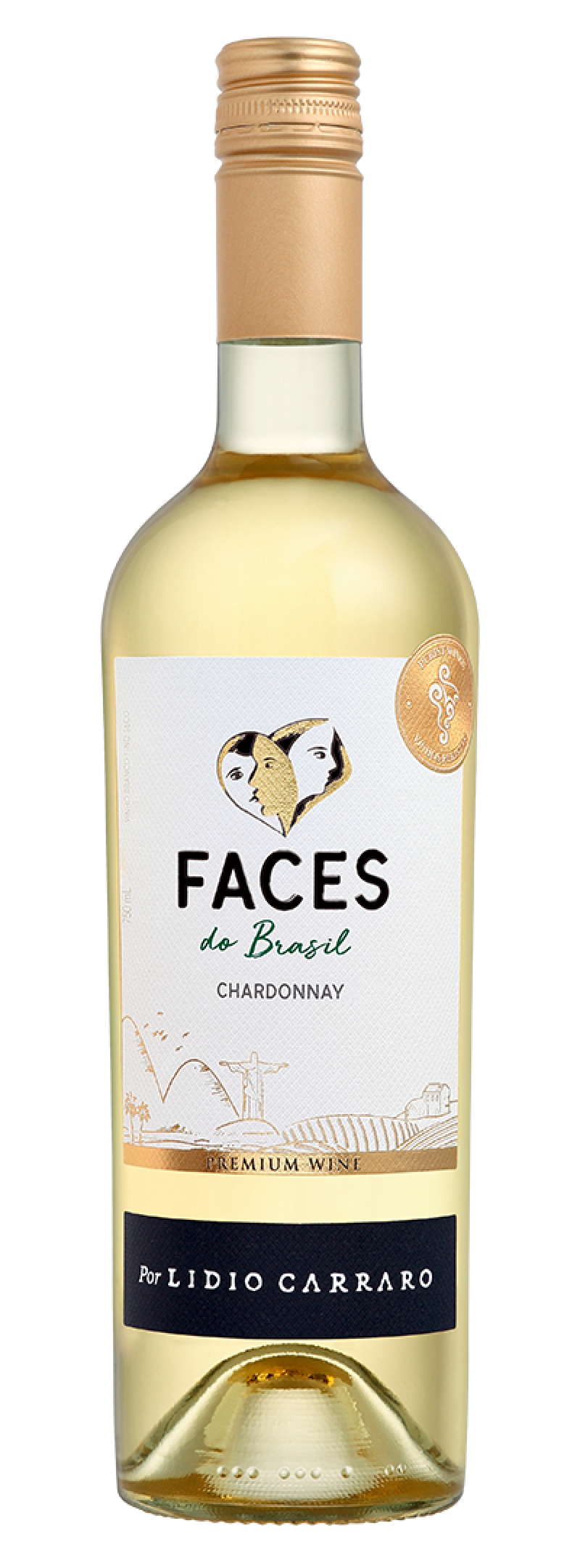 Vinho Branco Faces do Brasil Lidio Carraro Chardonnay 2025